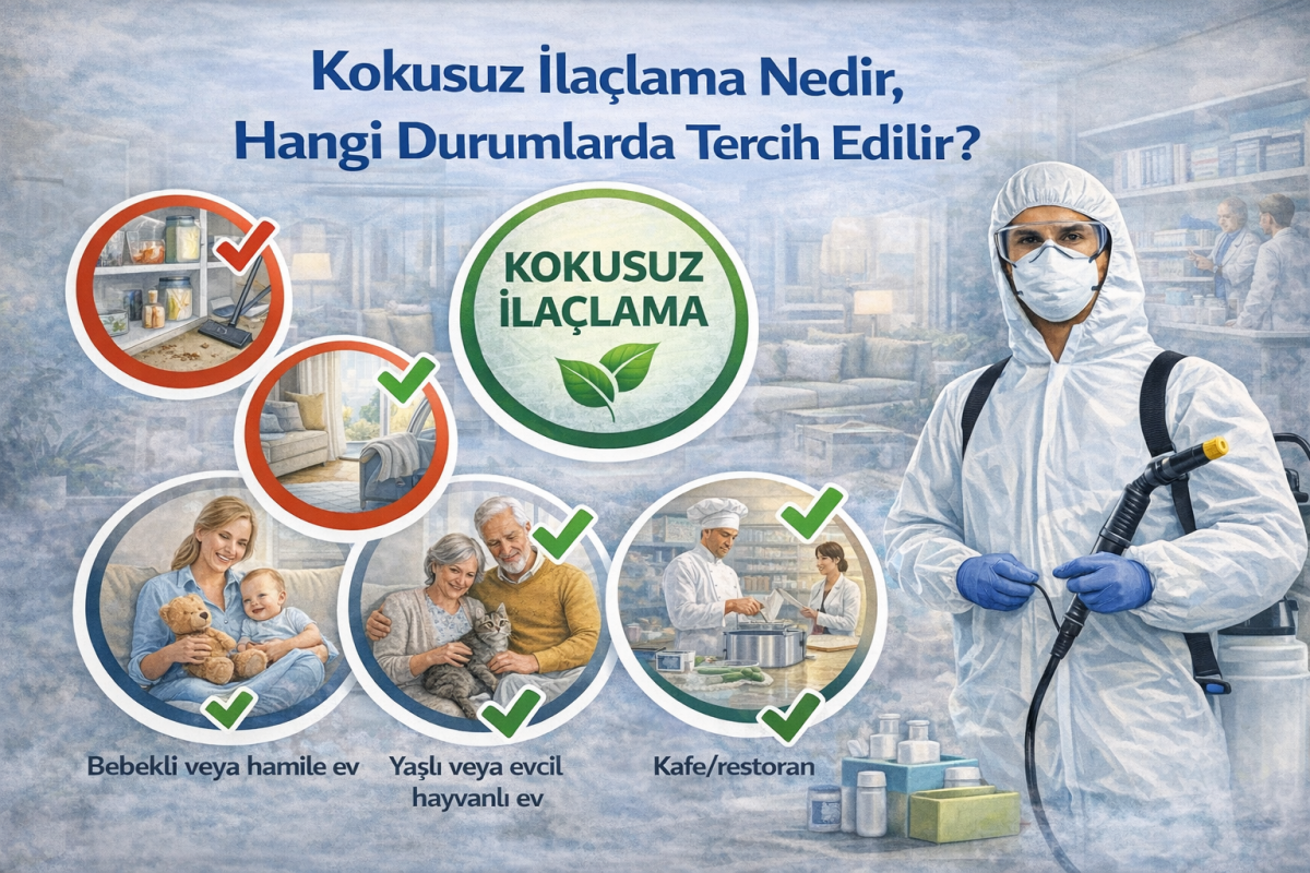 Kokusuz İlaçlama Nedir, Hangi Durumlarda Tercih Edilir? 