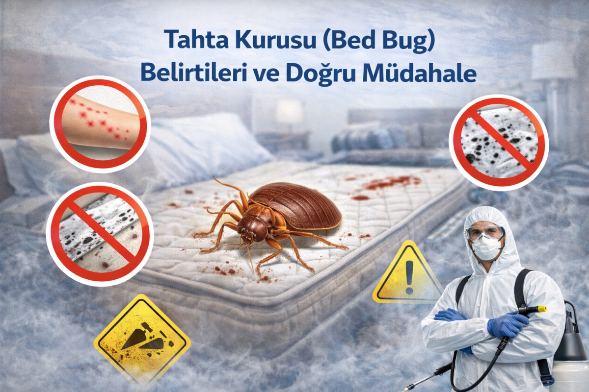  Tahta Kurusu (Bed Bug) Belirtileri ve Doğru Müdahale 